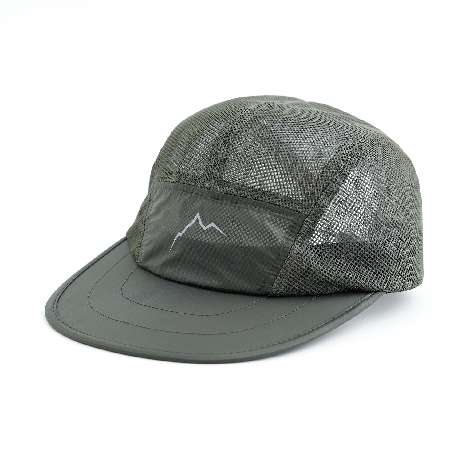 Double Mesh Feather Cap | Khaki