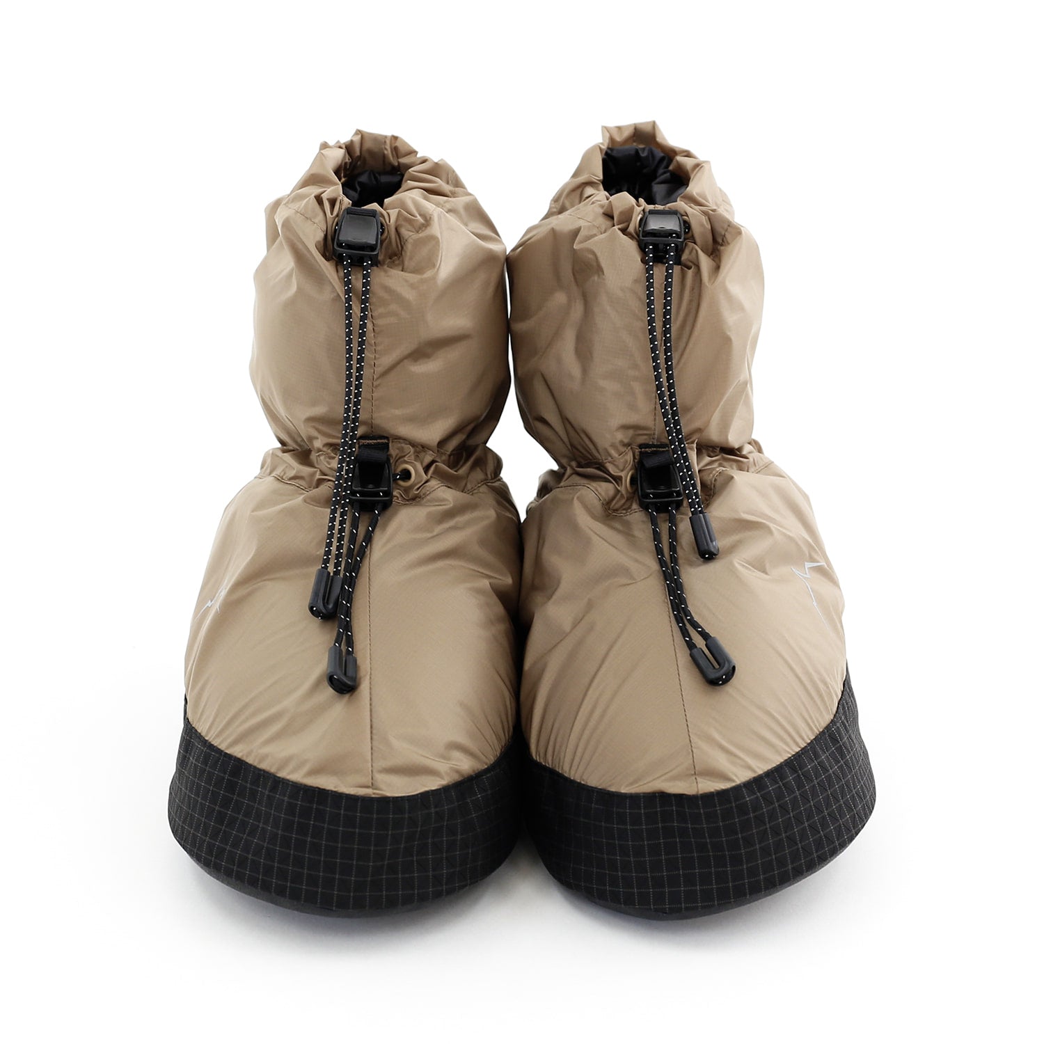 Down Booties | Brown