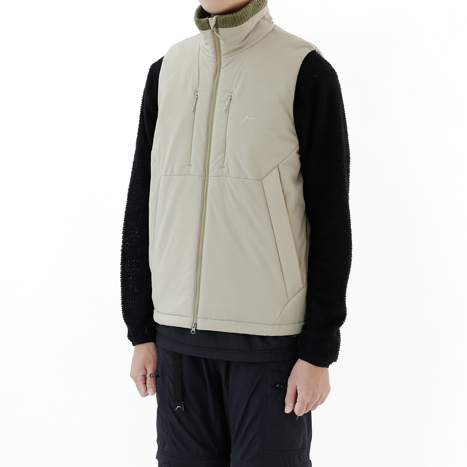 Nylon Insulation Vest | Beige