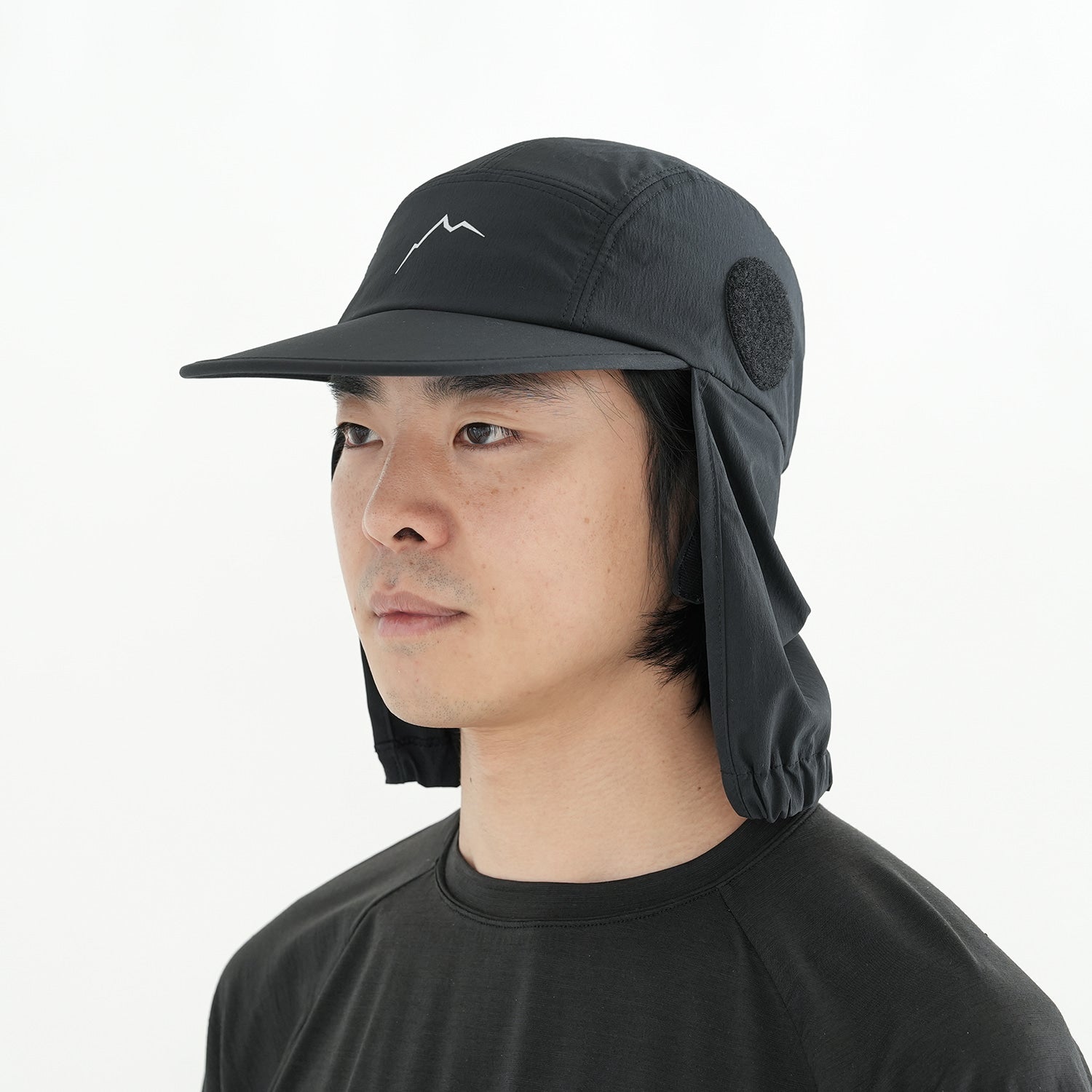 Solid Visor Cap | Black
