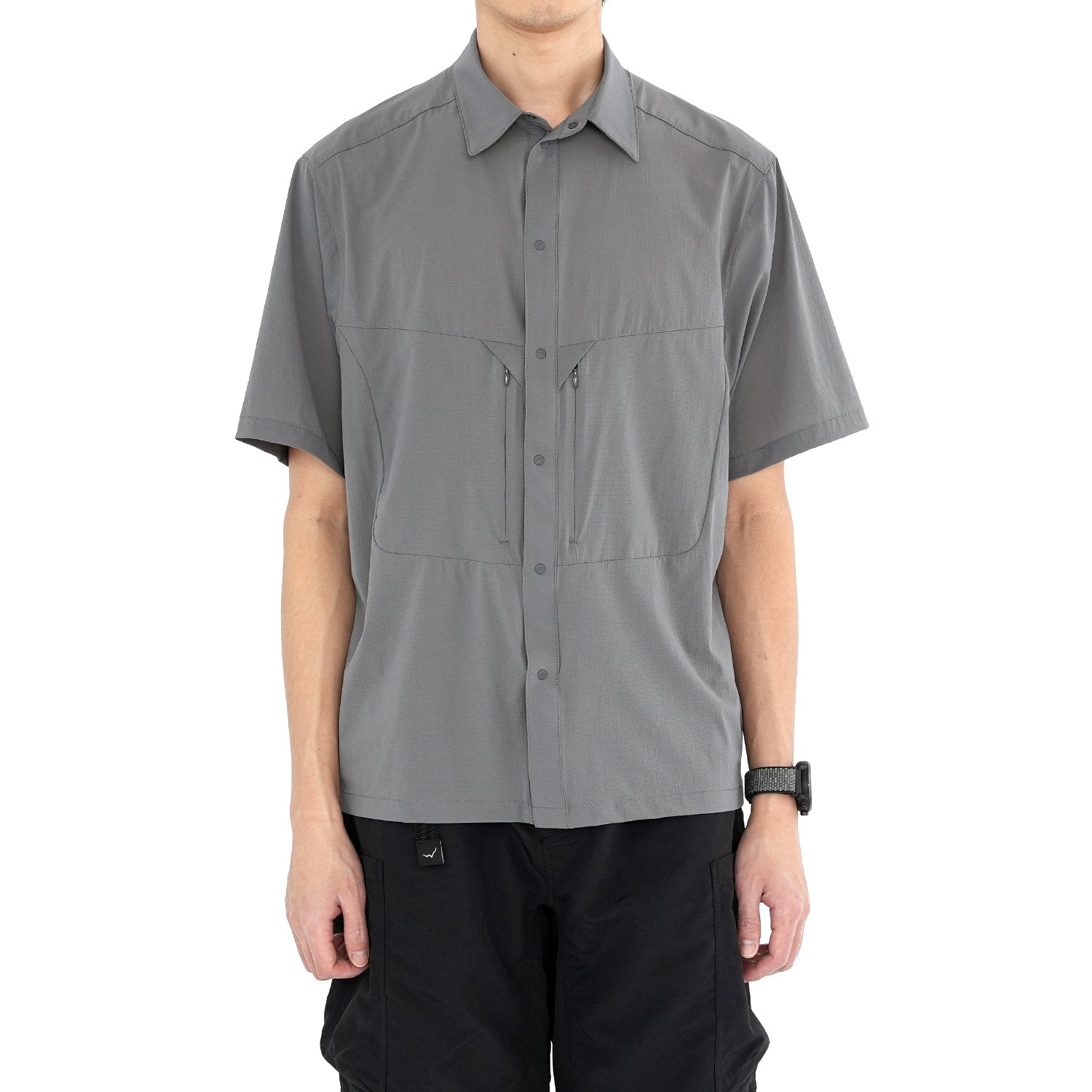 Air Breathe Short Sleeve Shirts | Grey