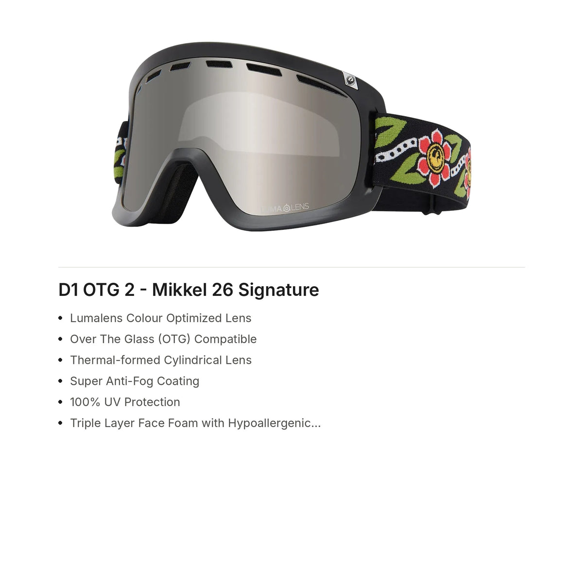 D1 OTG 2 - Mikkel 26 Signature with Bonus Lens – Mikkel 26 Signature (features)