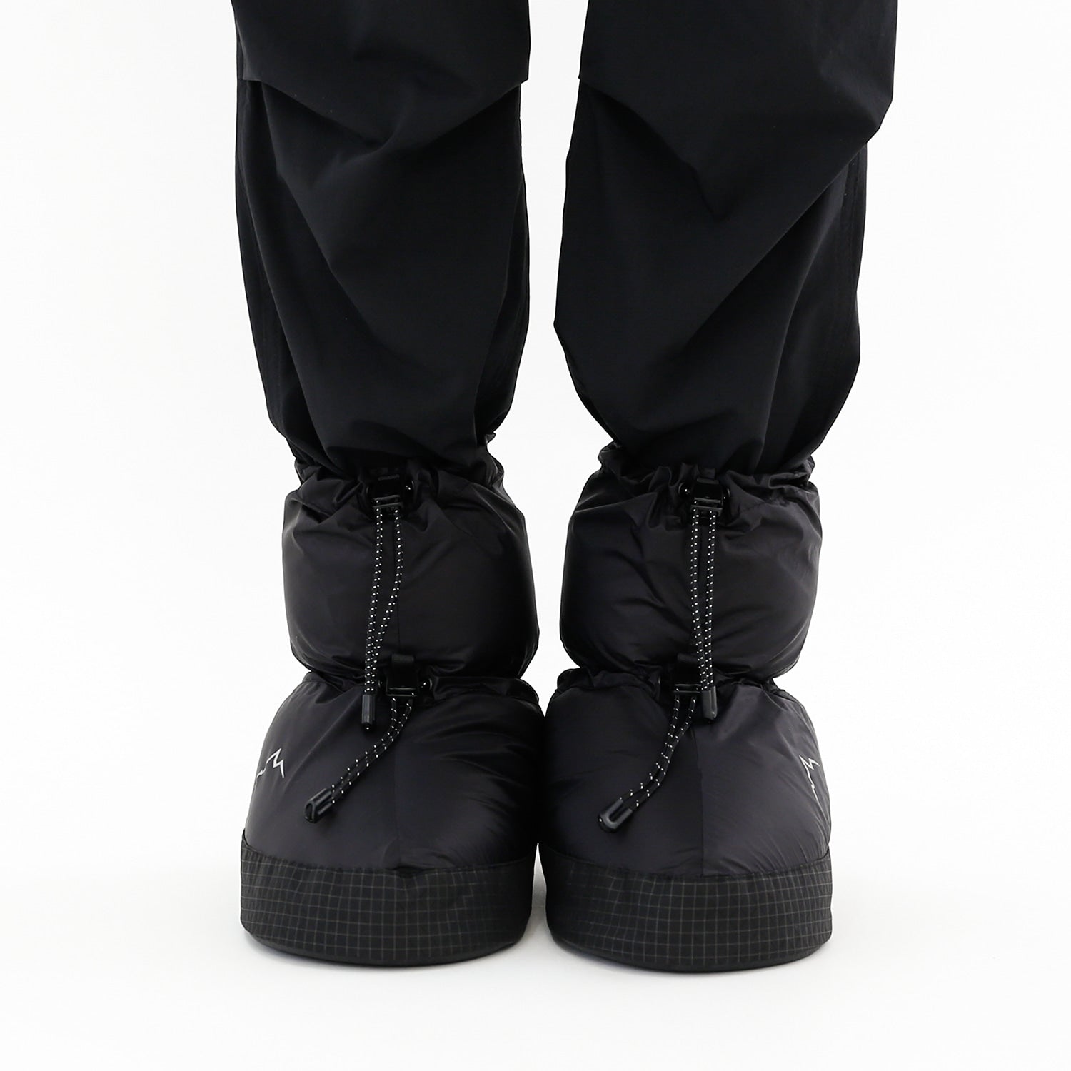 Down Booties | Black