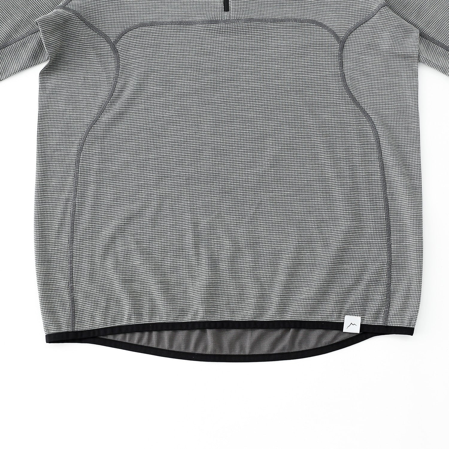 Live Wool Mix Halfzip | Charcoal