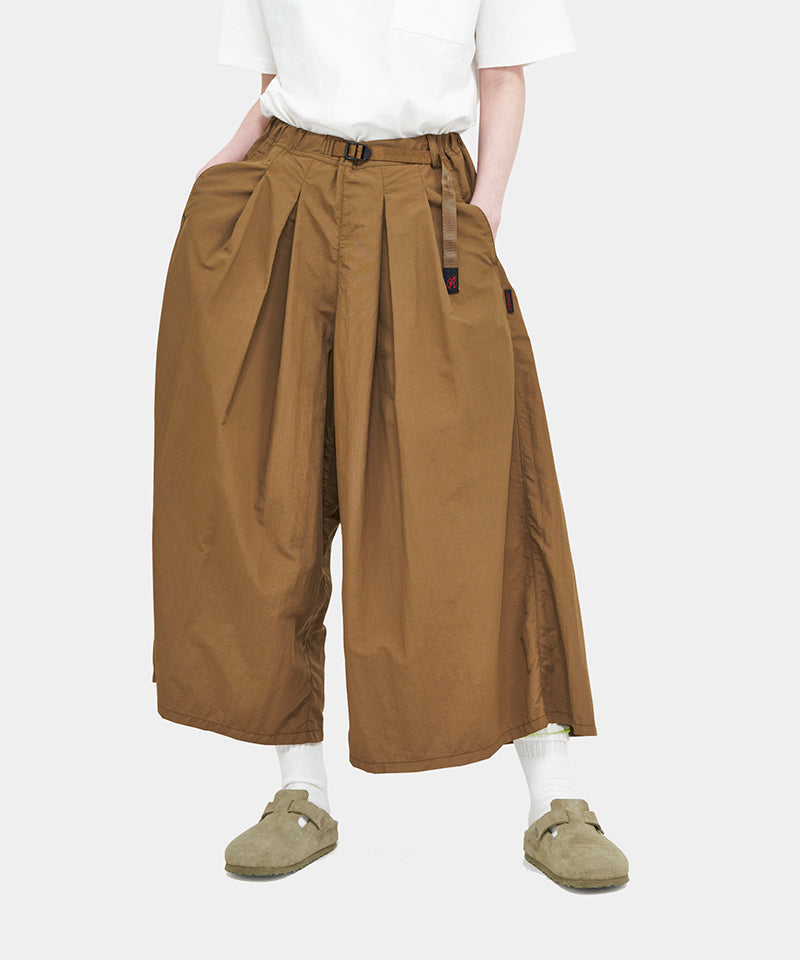 Nylon Flare Pant | Coyote