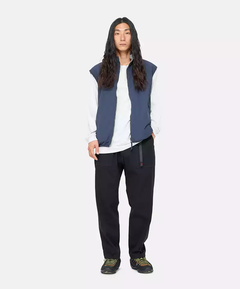 Loose Tapered Ridge Pant | Black