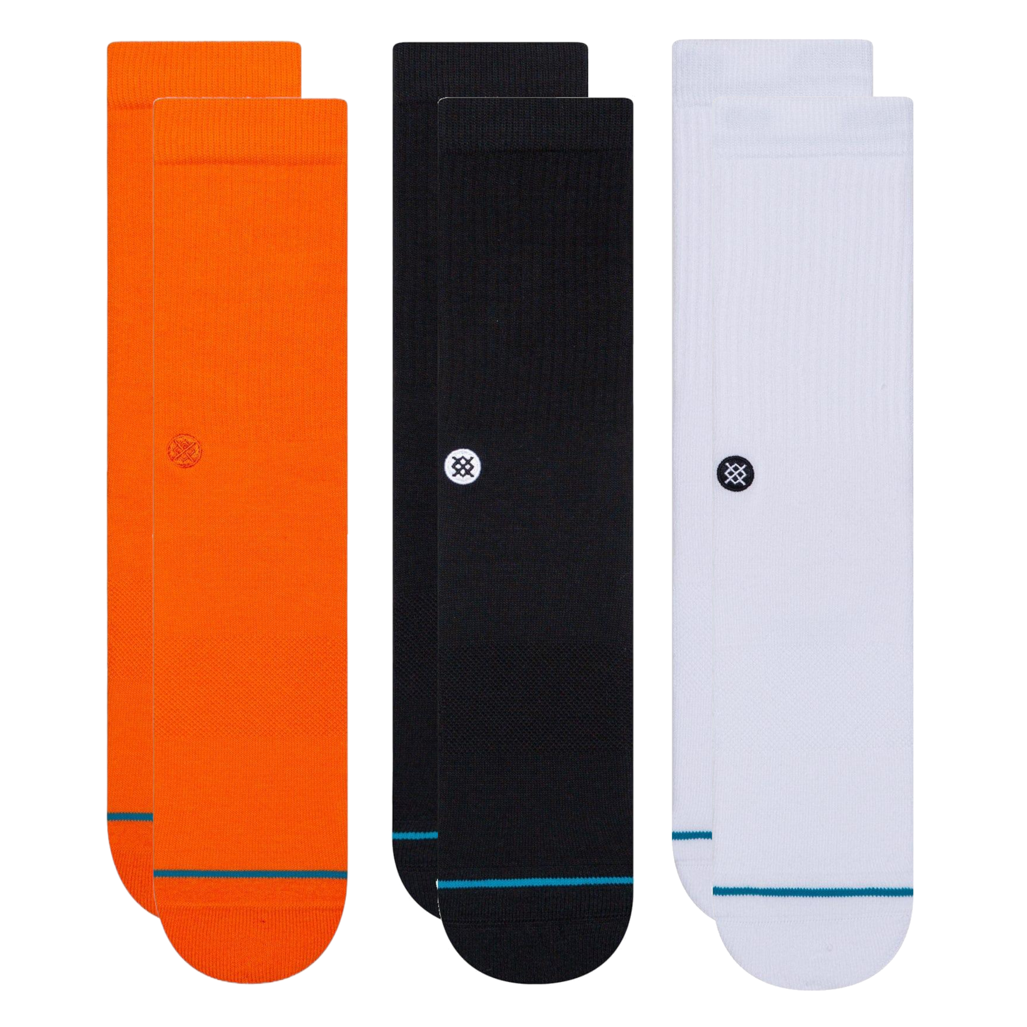 Icon Crew Socks 3 Pack