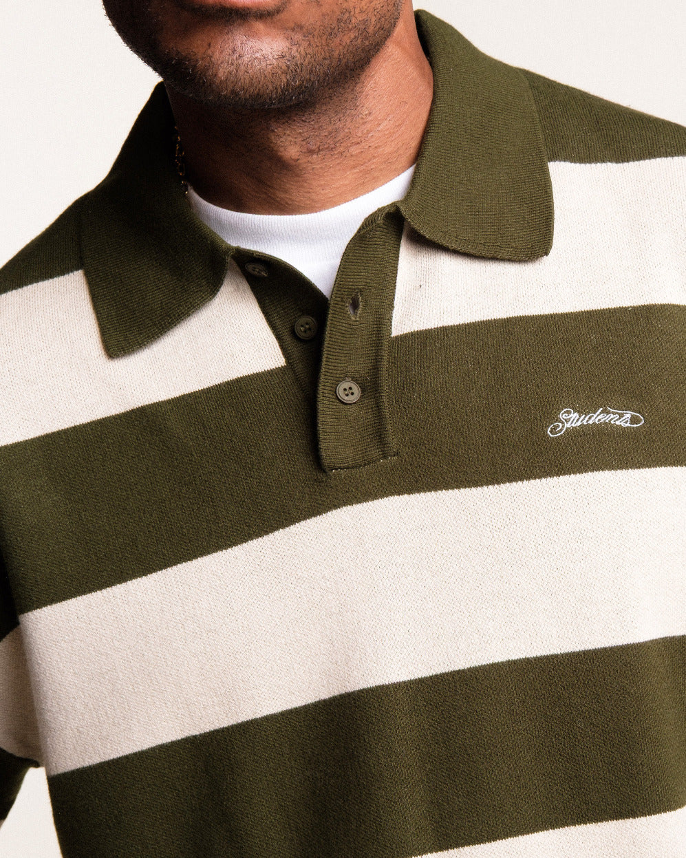 Whittier Knit L/S Polo Sweater