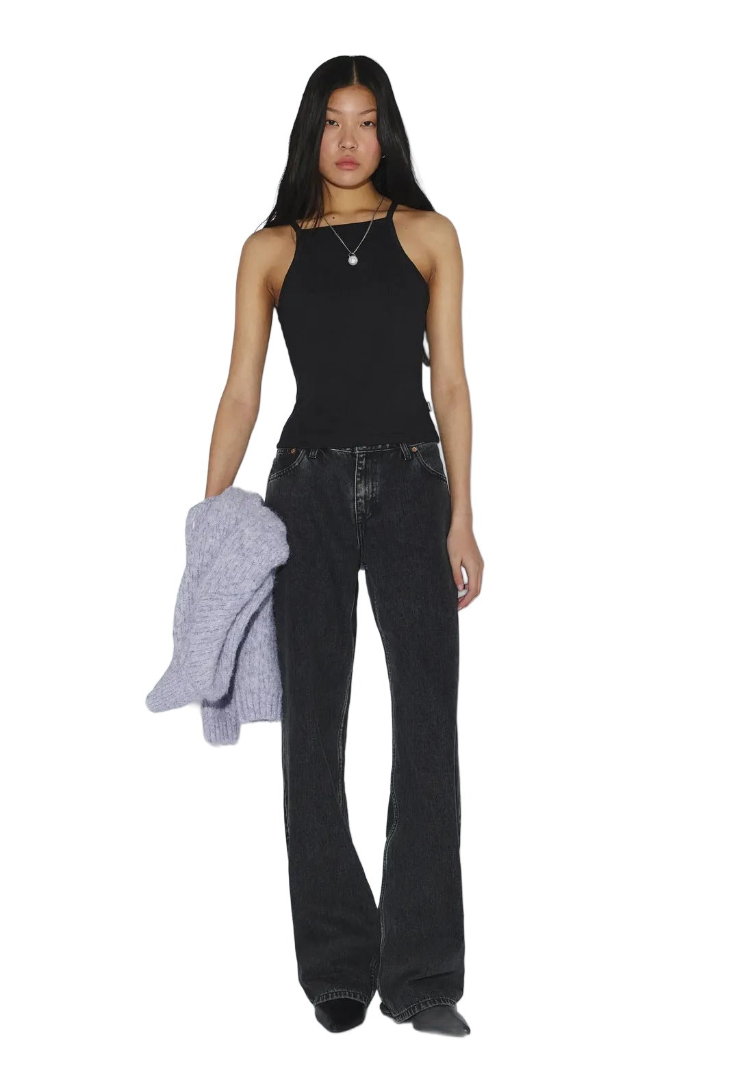Liora Rib Top | Black
