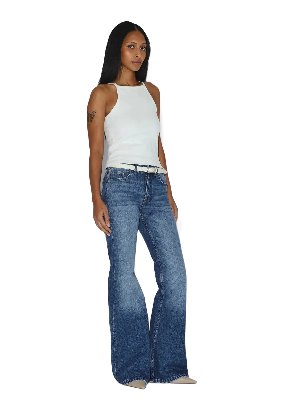Liora Rib Top | Off White