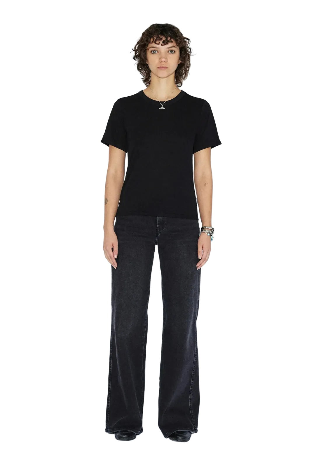 Lyra Top | Black Mono