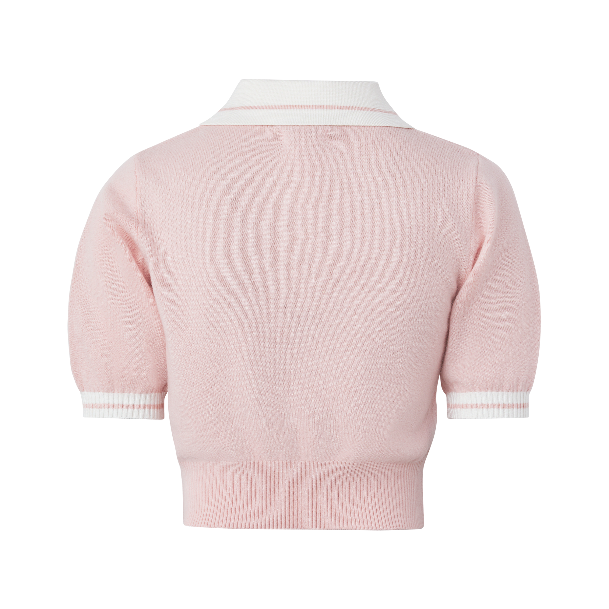 Mikayla Knit Polo | Dusty Rose