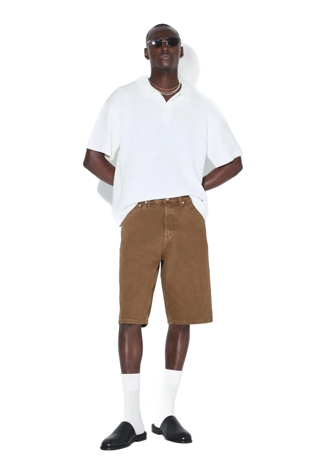 Omar Shorts | Washed Teak