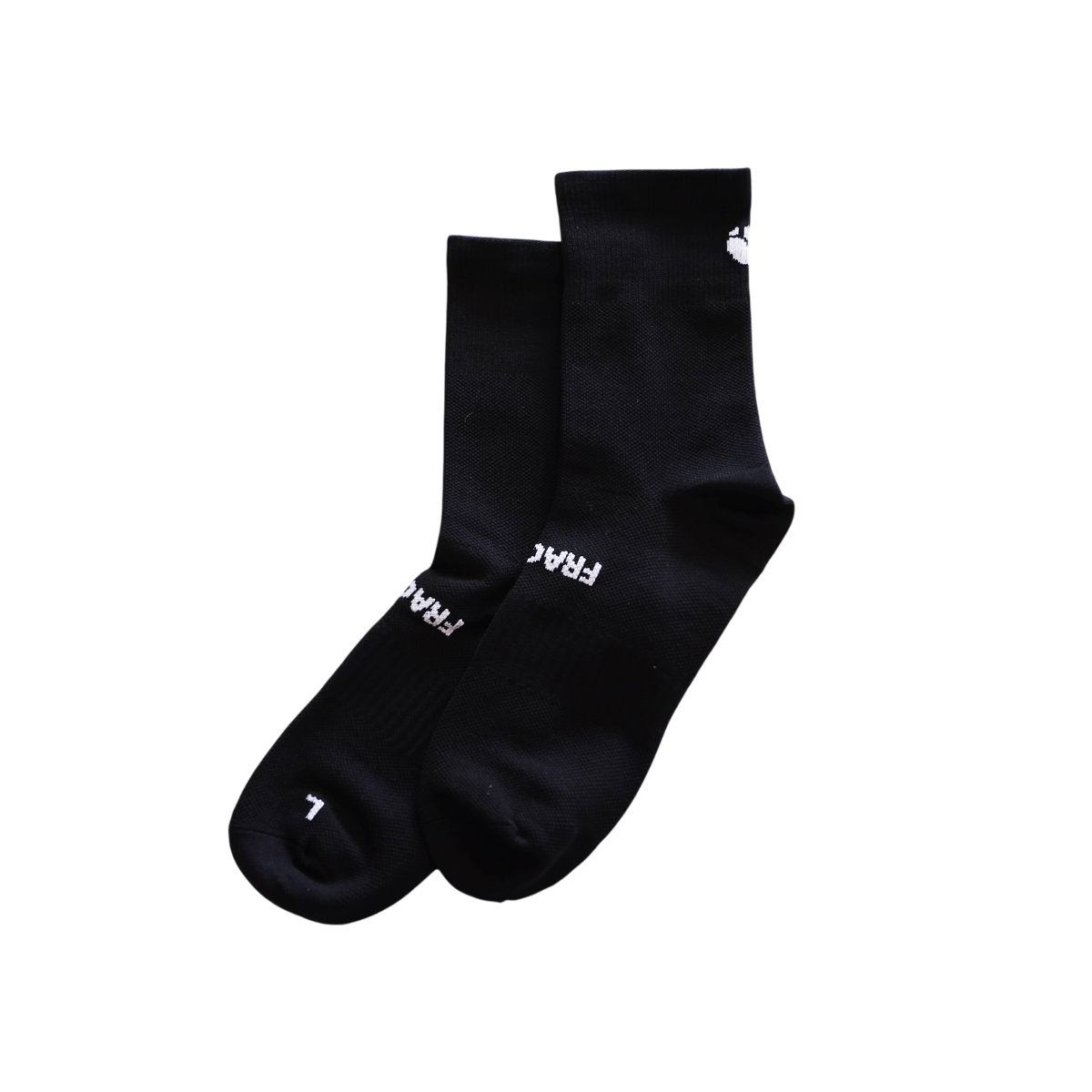 Black Performance Crew Socks
