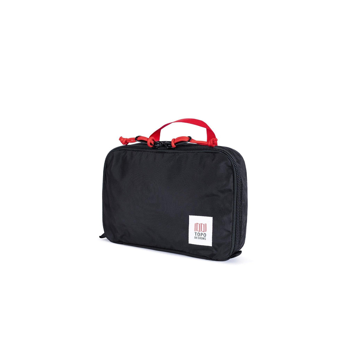 3/4 front product shot of Topo Designs Pack Bag 5L in Black