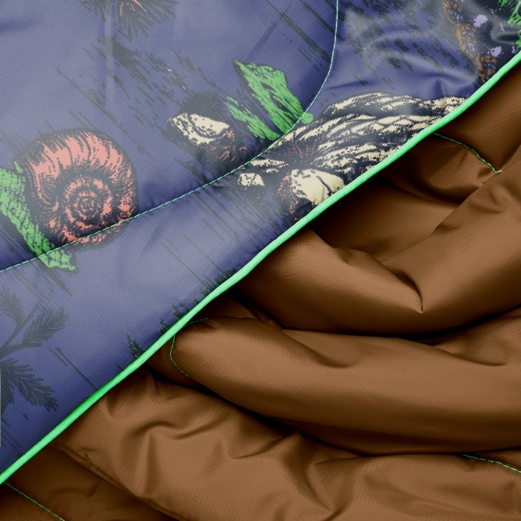 Rumpl Original Puffy Blanket - Forest Floor Original Puffy Blanket - Forest Floor | Rumpl Blankets For Everywhere Printed Original