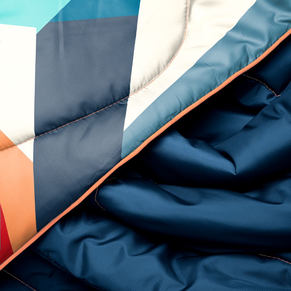 Rumpl Original Puffy Blanket - Radiant Peak Eclipse Original Puffy Blanket - Radiant Peak Eclipse | Rumpl Blankets for Everywhere Printed Original