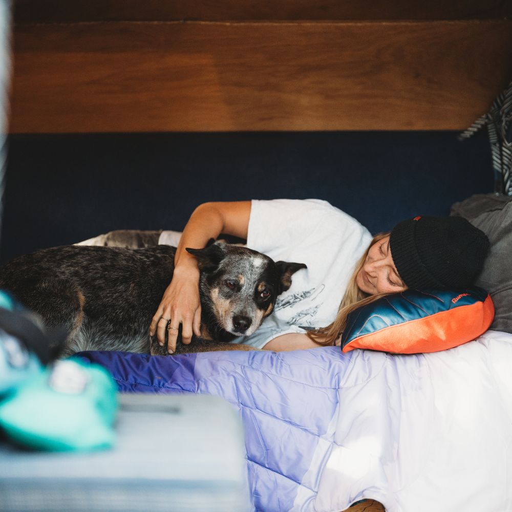 Rumpl Stuffable Pillowcase - Deepwater Stuffable Pillowcase - Deepwater | Rumpl Blankets for Everywhere Stuffable Pillow