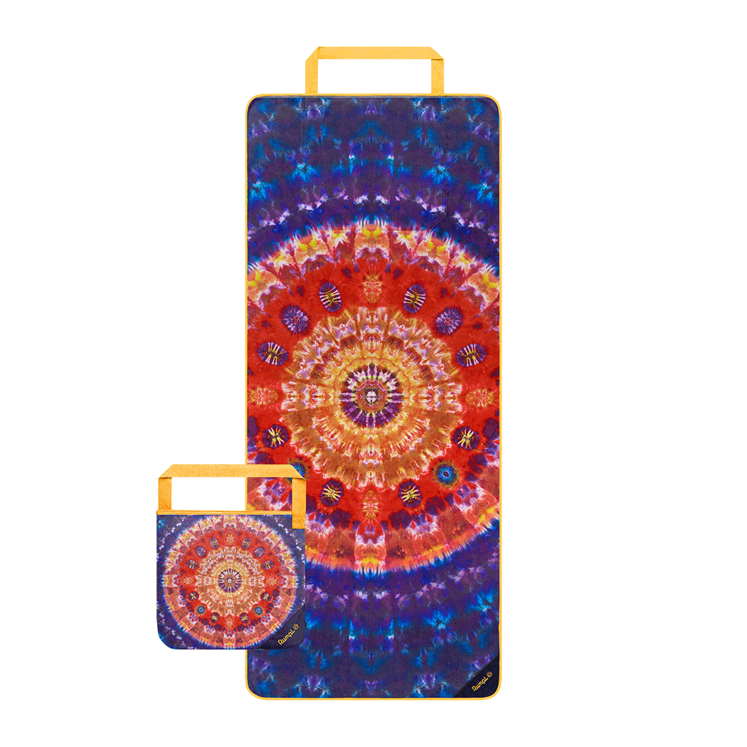 Rumpl Tech Towel Tote - Tapestry Tie Dye Tech Towel Tote - Tapestry Tie Dye | Rumpl Blankets For Everywhere Tech Towel