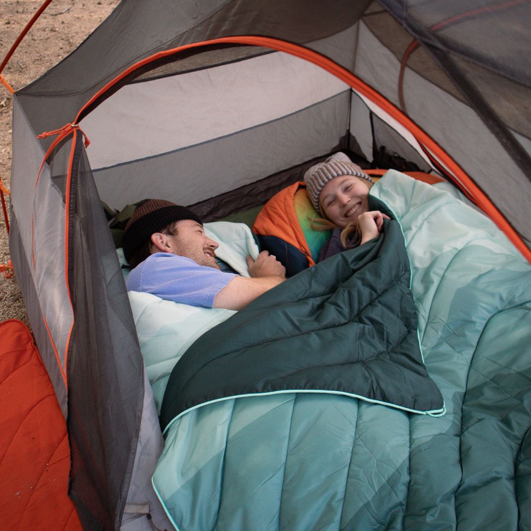 Rumpl Wrap Sack 20° Sleeping Bag - Cascade Fade The Wrap Sack 20° Sleeping Bag - Cascade Fade | Rumpl  Wrap Sack