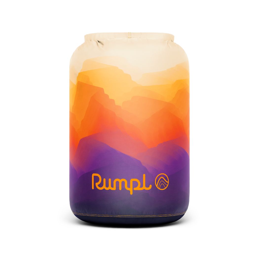 Rumpl Wrap Sack 20° Sleeping Bag - Watercolor Glow The Wrap Sack 20° Sleeping Bag - Baja Fade | Rumpl Wrap Sack
