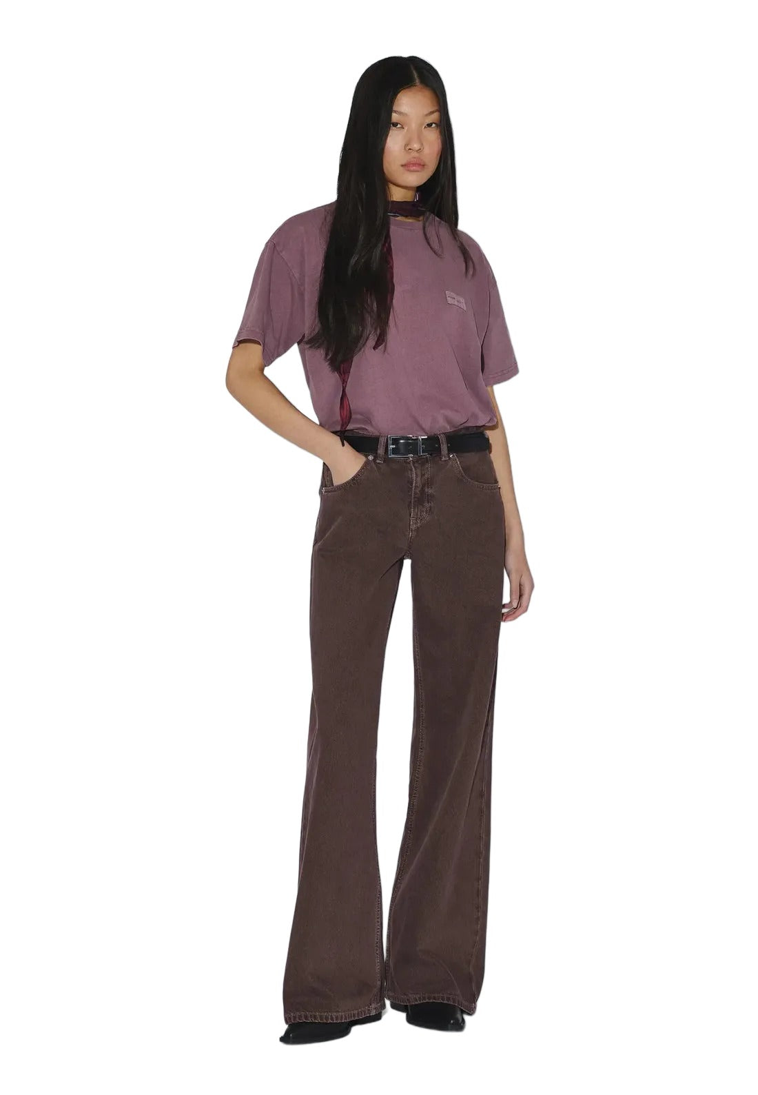 Trooper Tee | Aubergine Overdye