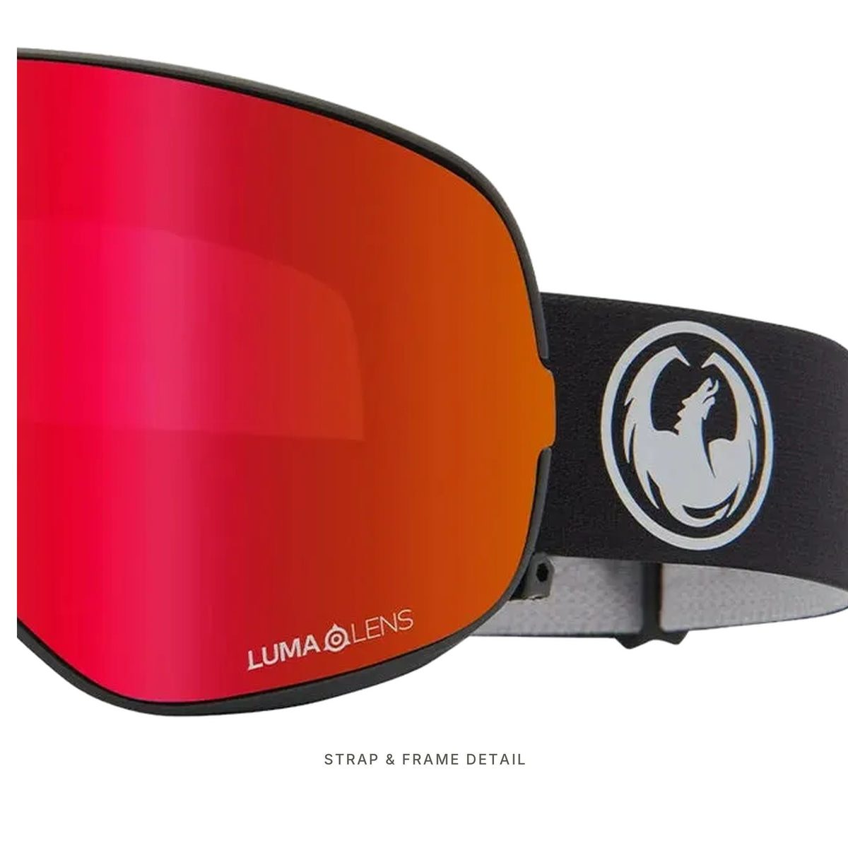 X2S with Bonus Lens – Nouveau Black (strap and frame detail)